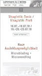Mobile Screenshot of kosmetikschule-kassel.de